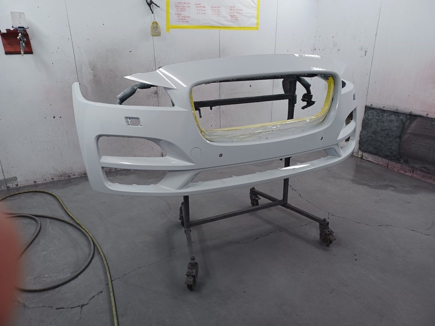 Bumper cover ready for paint